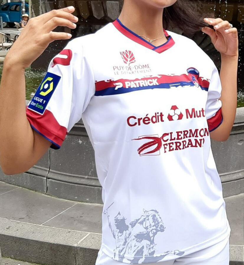 2021/22 Clermont Foot Away Kit Soccer Jersey